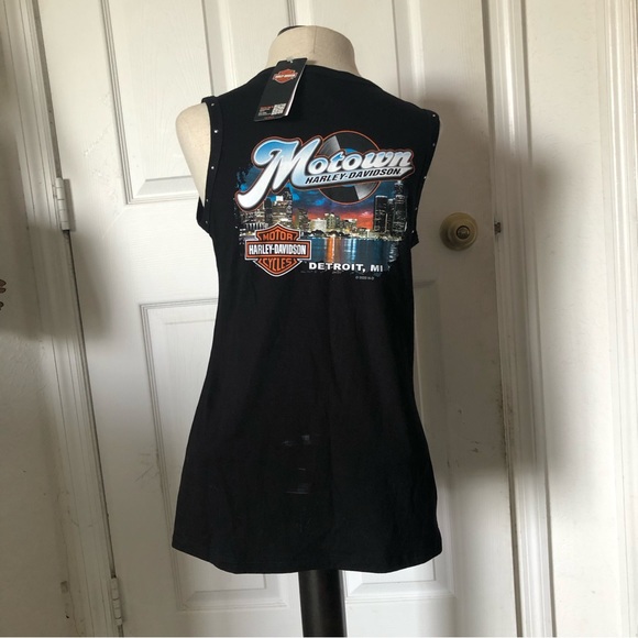 NEW Harley Davidson Motown Tank - Picture 4 of 8